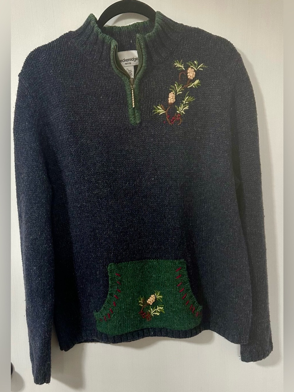 Vintage Breckenridge Wool Blend Sweater